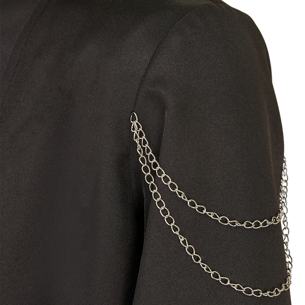 Baby Saja KPop Demon Hunters Schwarz Kostüm Set Cosplay Outfits