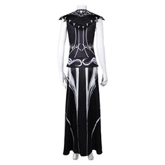 Baldur's Gate Shadowheart schwarz Kostüm Halloween Karneval Outfits