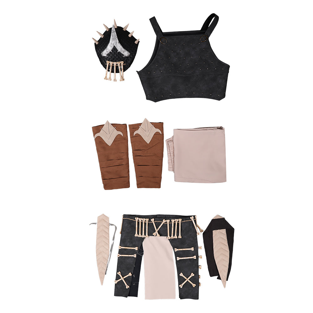 Baraka Kostüm Set Mortal Kombat II Baraka Cosplay Outfit