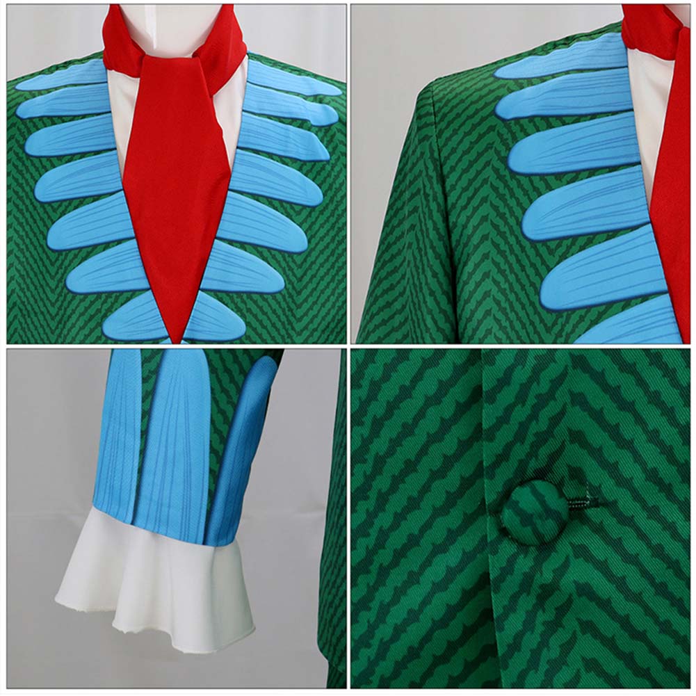 Baroque Works grün Anzug One Piece Baroque Cosplay Outfit
