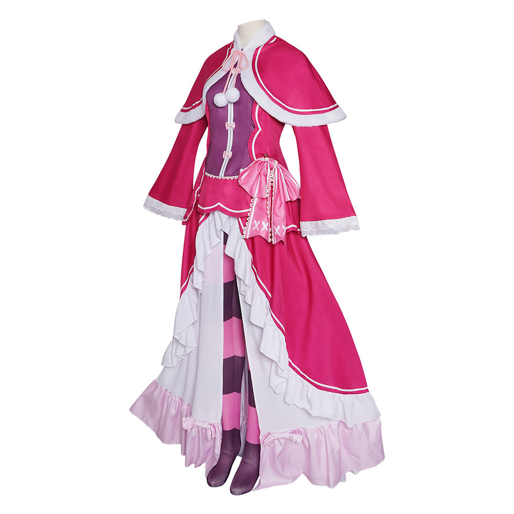 Beatrice rosa Kostüm Set RE : ZERO - Starting Life in Another World Beatrice Cosplay Outfit