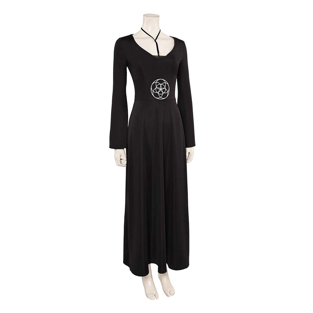 Beetlejuice 2 Lydia Deetz schwarz Kostüm Set Cosplay Outfits