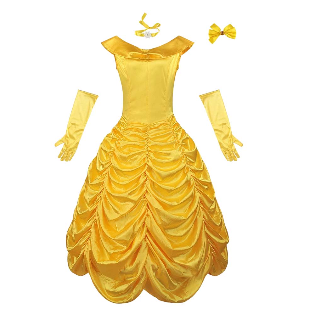 Belle Kostüm Set Beauty and the Beast Belle Cosplay Outfit