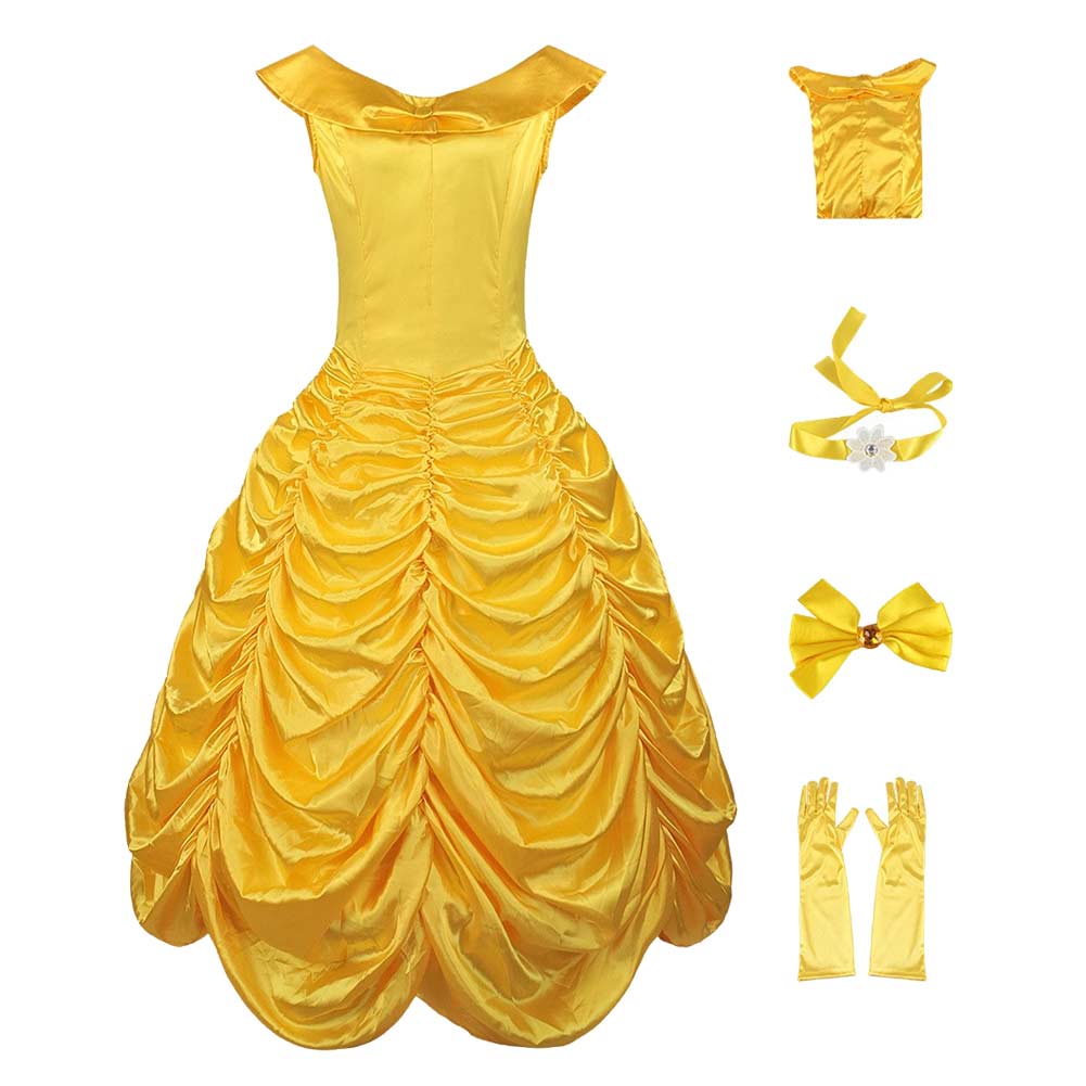 Belle Kostüm Set Beauty and the Beast Belle Cosplay Outfit