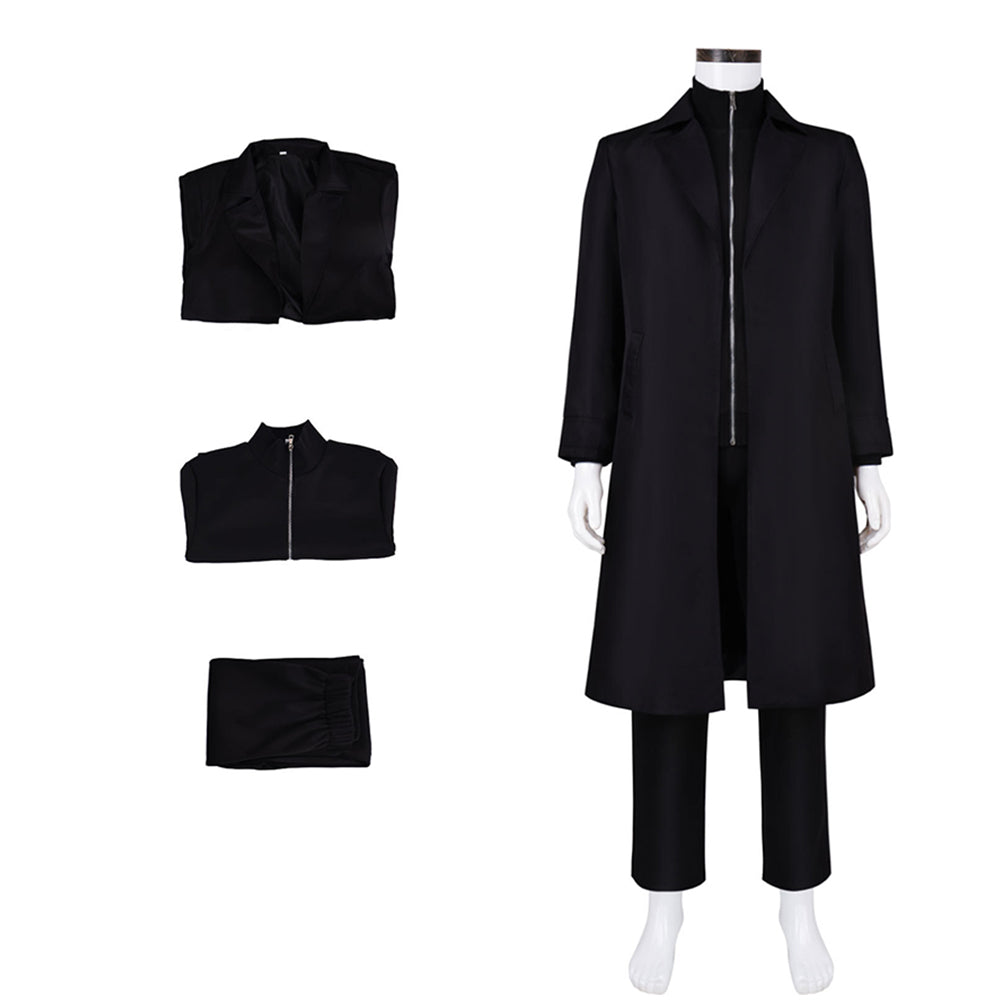 Blade schwarz Kostüm Set Blade Cosplay Outfit