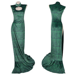 Boa Hancock grün Cheongsam One Piece Heroines Boa Hancock Cosplay Kostüm