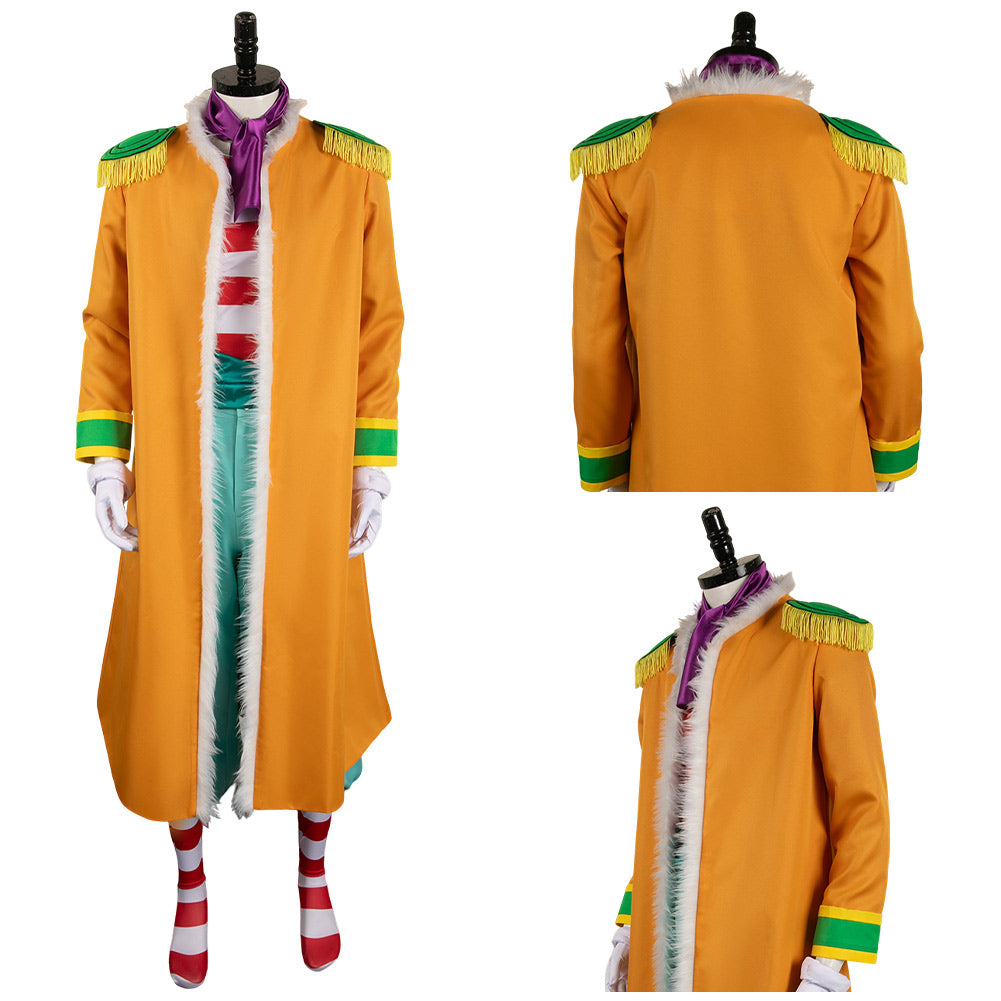 Buggy One Piece Serie Cosplay Kostüm Outfits 