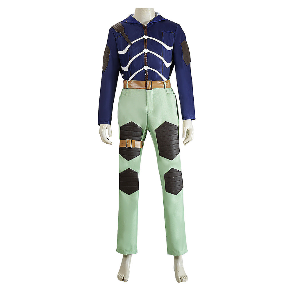 Caiman Kostüm Doro he doro Caiman Kaiman Cosplay Outfit