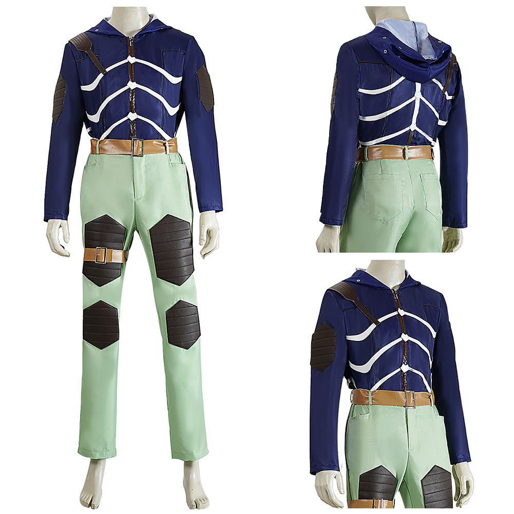 Caiman Kostüm Doro he doro Caiman Kaiman Cosplay Outfit