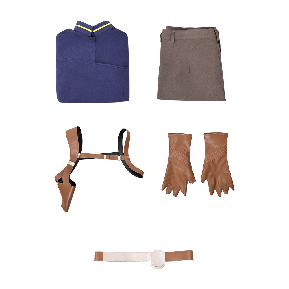 Captain Brander Lawson blau Outfit Lawson Cosplay Kostüm