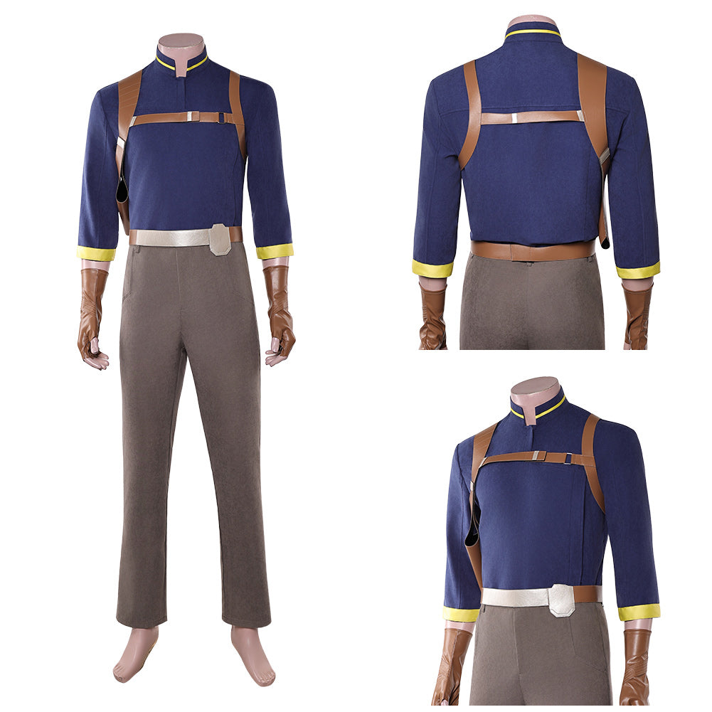Captain Brander Lawson blau Outfit Lawson Cosplay Kostüm
