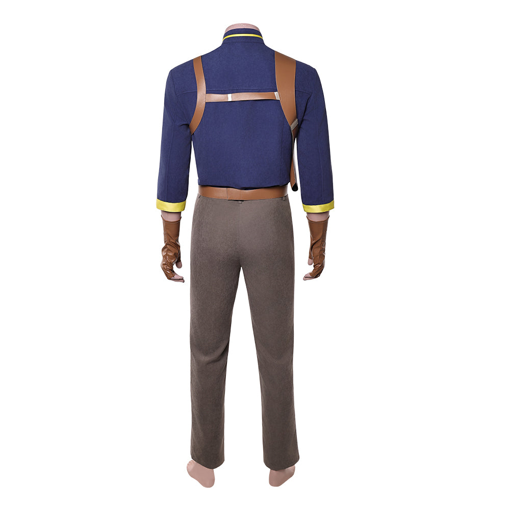 Captain Brander Lawson blau Outfit Lawson Cosplay Kostüm
