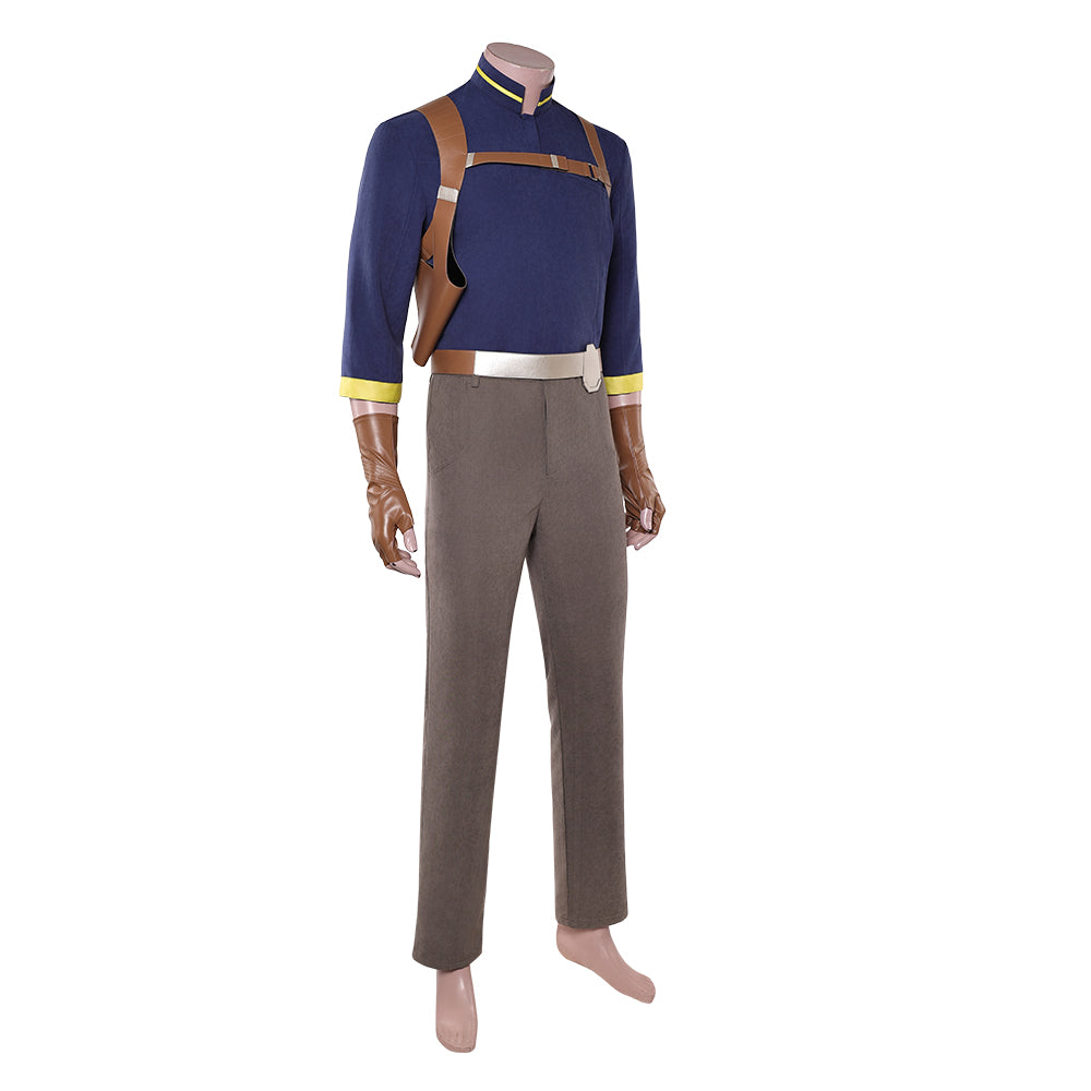 Captain Brander Lawson blau Outfit Lawson Cosplay Kostüm