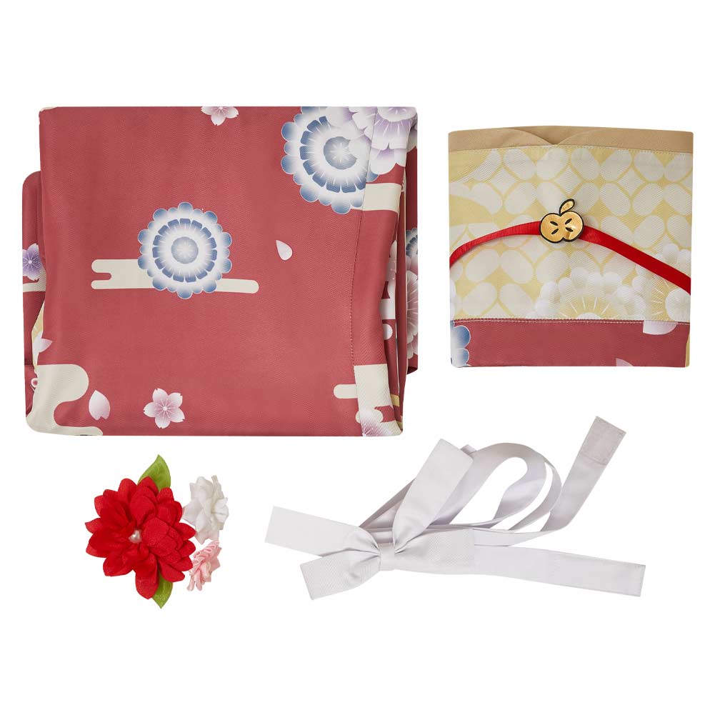 Charlie Morningstar rosa Kimono Hazbin Hotel Charlie Cosplay Kostüm