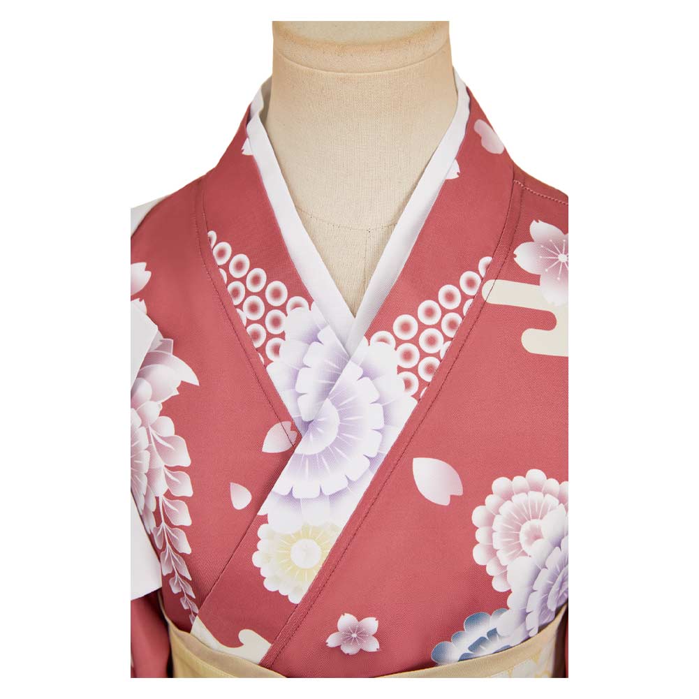 Charlie Morningstar rosa Kimono Hazbin Hotel Charlie Cosplay Kostüm