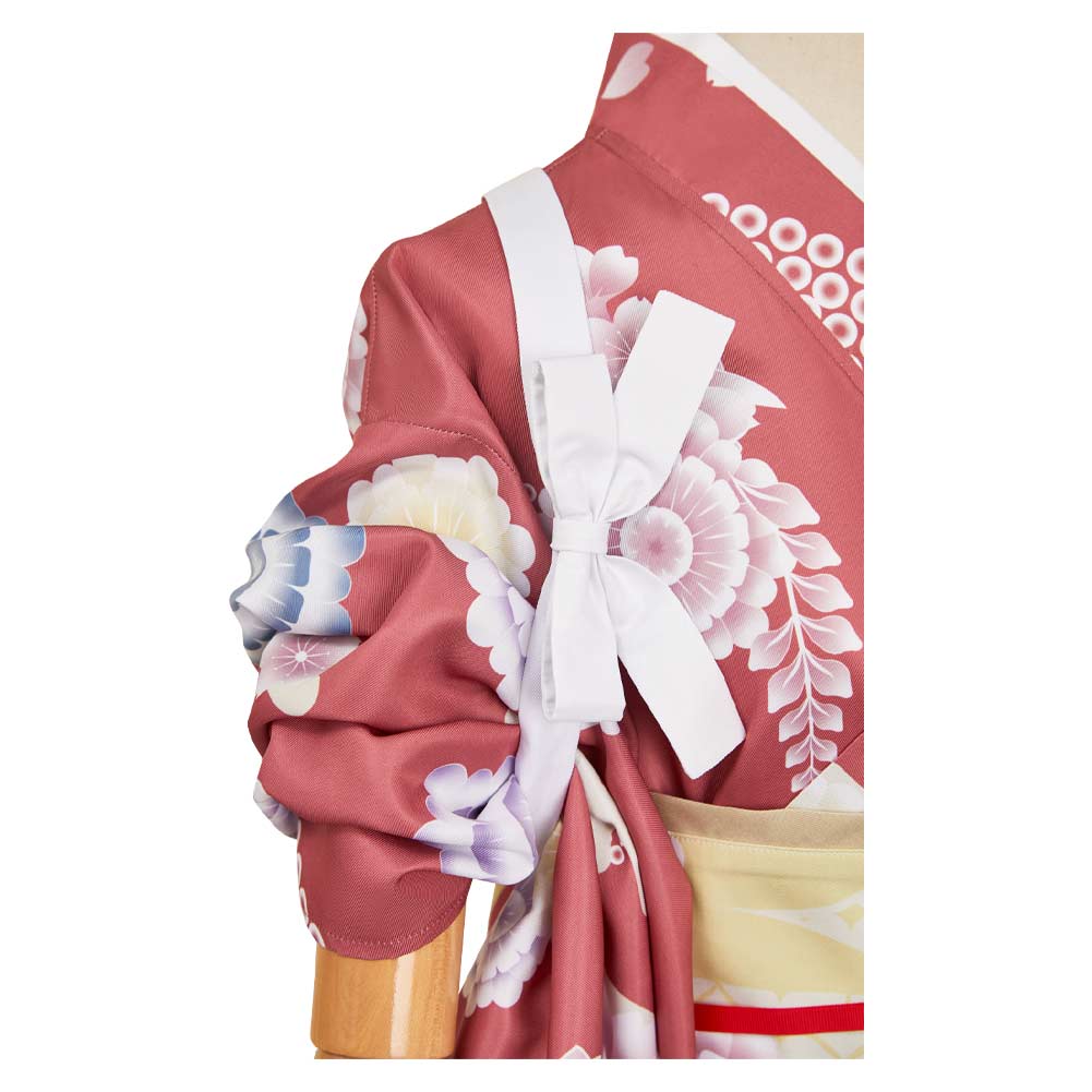 Charlie Morningstar rosa Kimono Hazbin Hotel Charlie Cosplay Kostüm