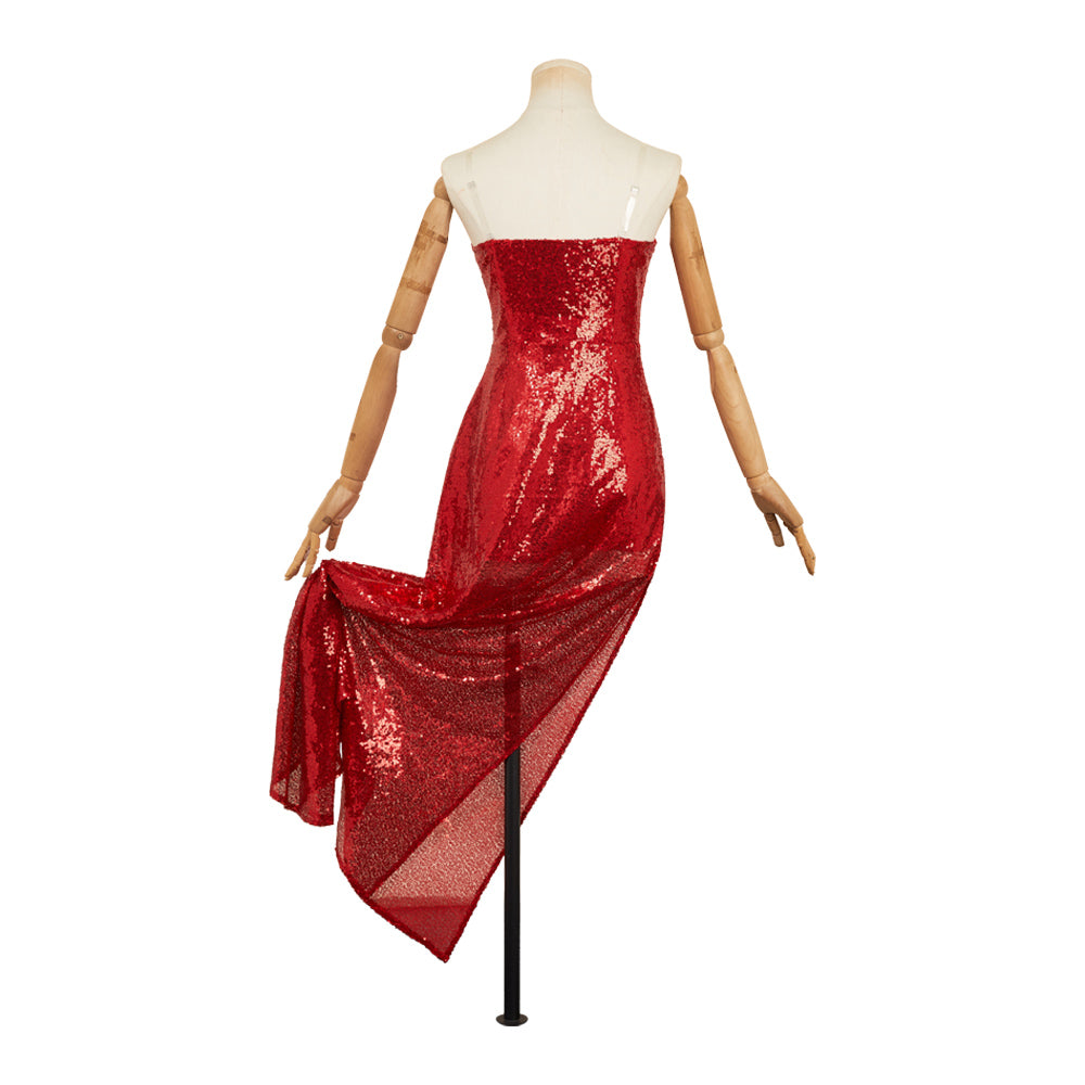 Charlie Morningstar rot Kleid Hazbin Hotel 2 Charlie Cosplay Outfits	