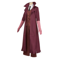 Charlotte Morningstar weinrot Kostüm Set Hazbin Hotel Charlie Cosplay Kostüm