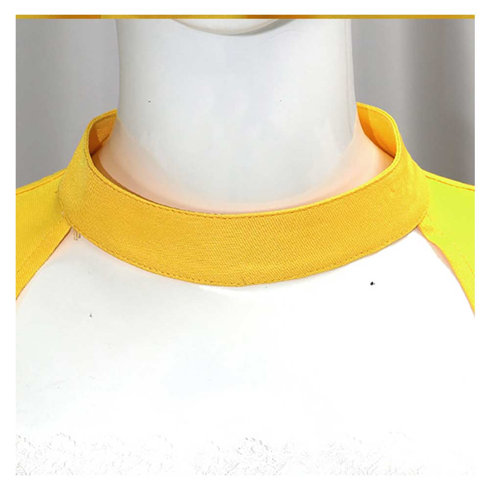 Chica geld Kleid Five Nights at Freddy's Chica Cosplay Outfit