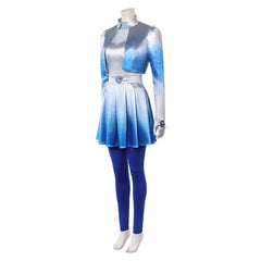 Chloe Charming blau Kostüm Set Descendants: Wicked Wonderland 2026 Chloe Cosplay Outfit