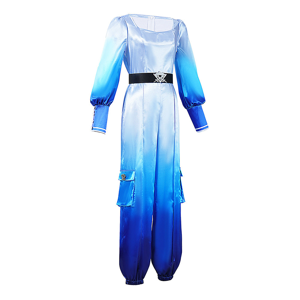 Chloe Charming Kostüm Set Jumpsuit Descendants: Wicked Wonderland Chloe Charming Cosplay Outfit