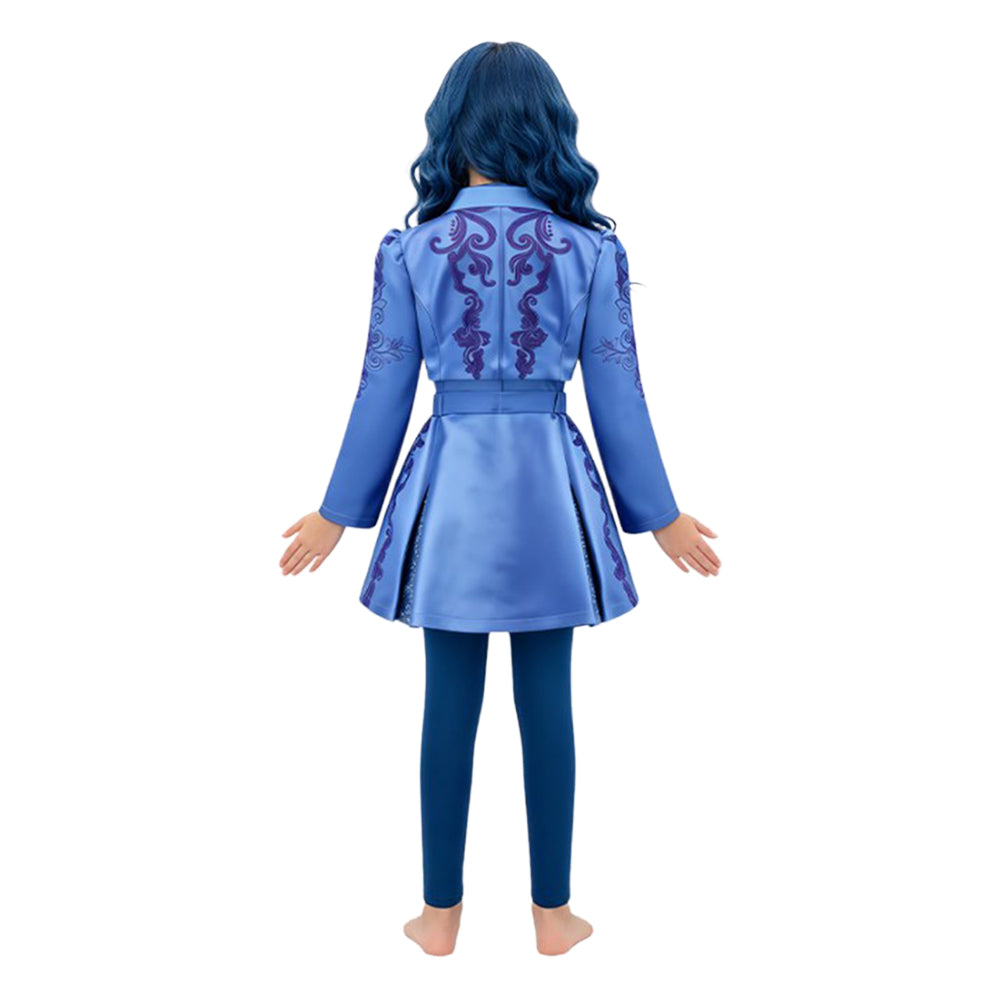 Chloe Charming Mädchen Kostüm Set Kleid Descendants: Wicked Wonderland Chloe Cosplay Outfit