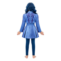 Chloe Charming Mädchen Kostüm Set Kleid Descendants: Wicked Wonderland Chloe Cosplay Outfit