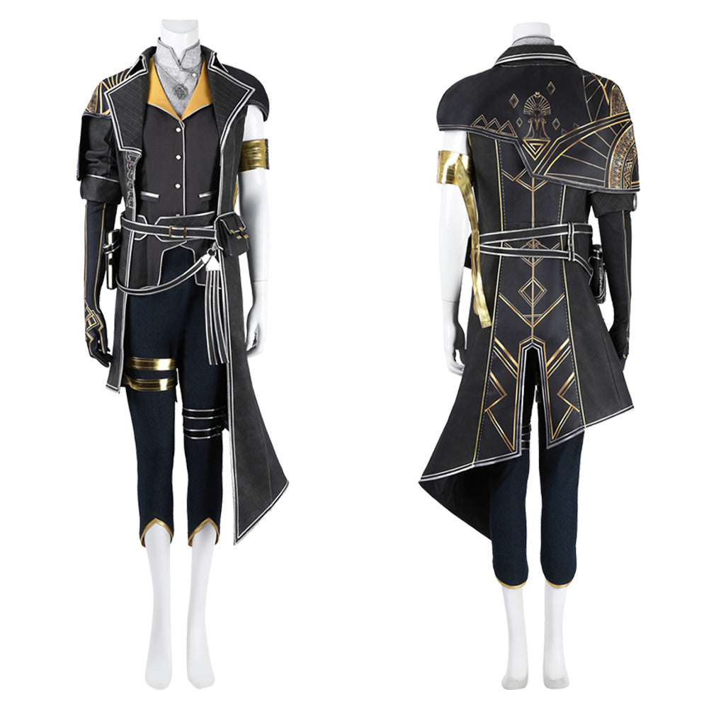 Clair Obscur Expedition 33 Lune schwarz Kostüm Set Cosplay Outfits