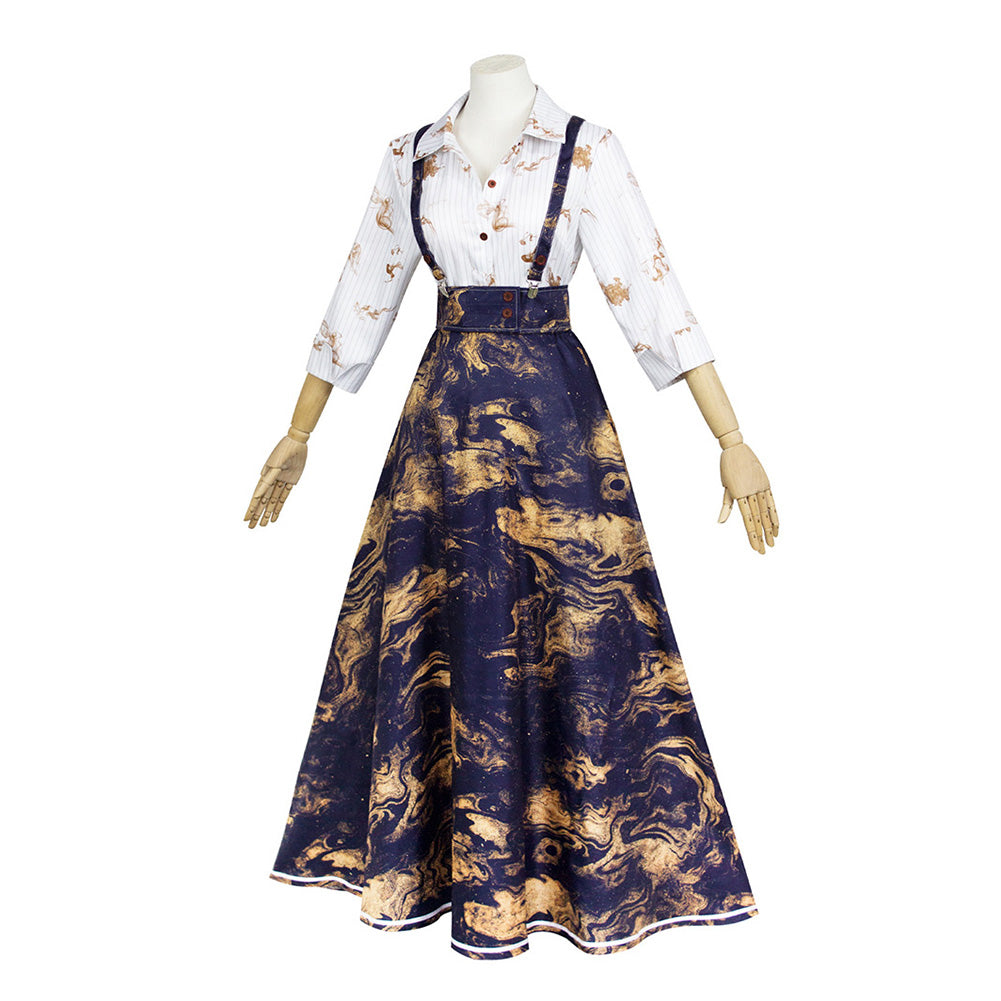 Clair‌ Kleid Clair Obscur：Expedition 33 Clair‌ Cosplay Kostüm