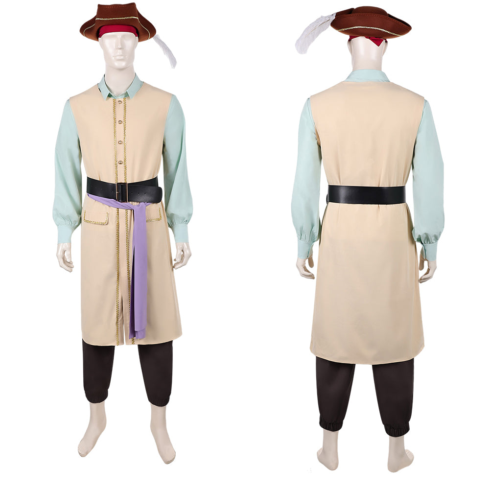 Clark Kostüm The Backrooms 2026 Clark Pirate Cosplay Outfit