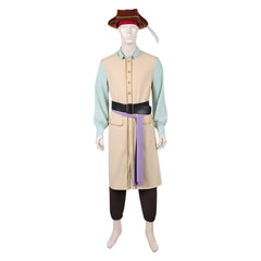 Clark Kostüm The Backrooms 2026 Clark Pirate Cosplay Outfit