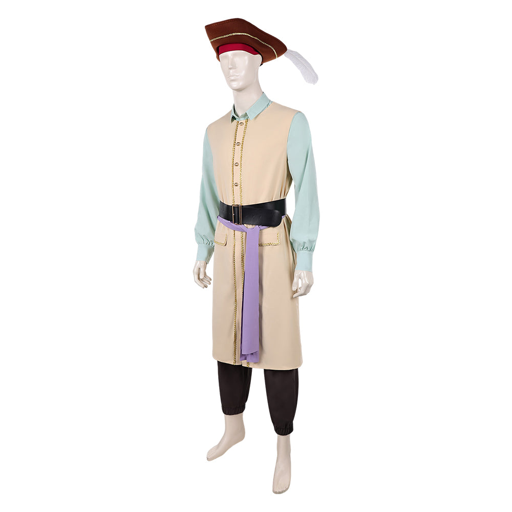 Clark Kostüm The Backrooms 2026 Clark Pirate Cosplay Outfit
