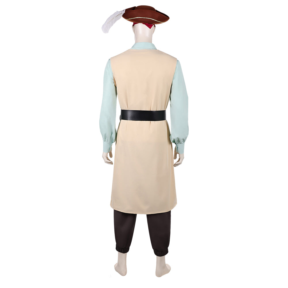 Clark Kostüm The Backrooms 2026 Clark Pirate Cosplay Outfit