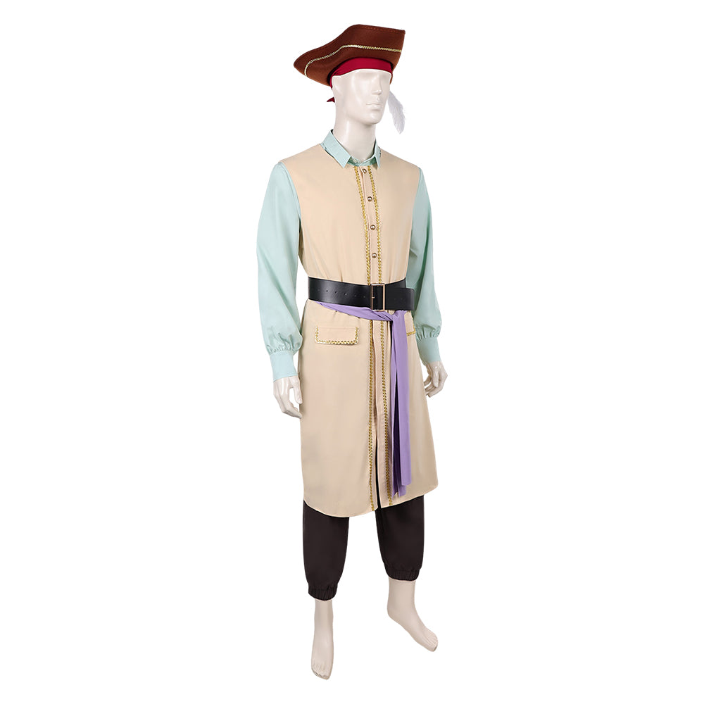 Clark Kostüm The Backrooms 2026 Clark Pirate Cosplay Outfit