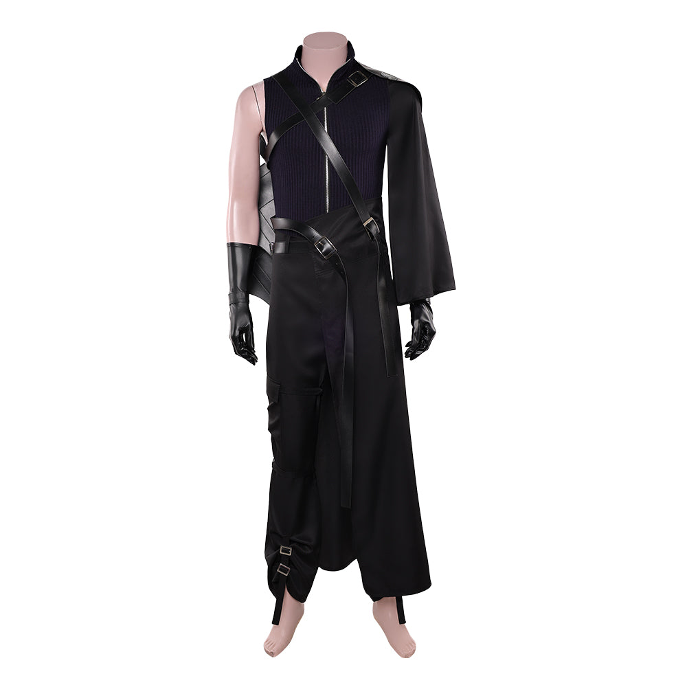 Cloud schwarz Kostüm Final Fantasy VII : Advent Children Cloud Cosplay Outfit