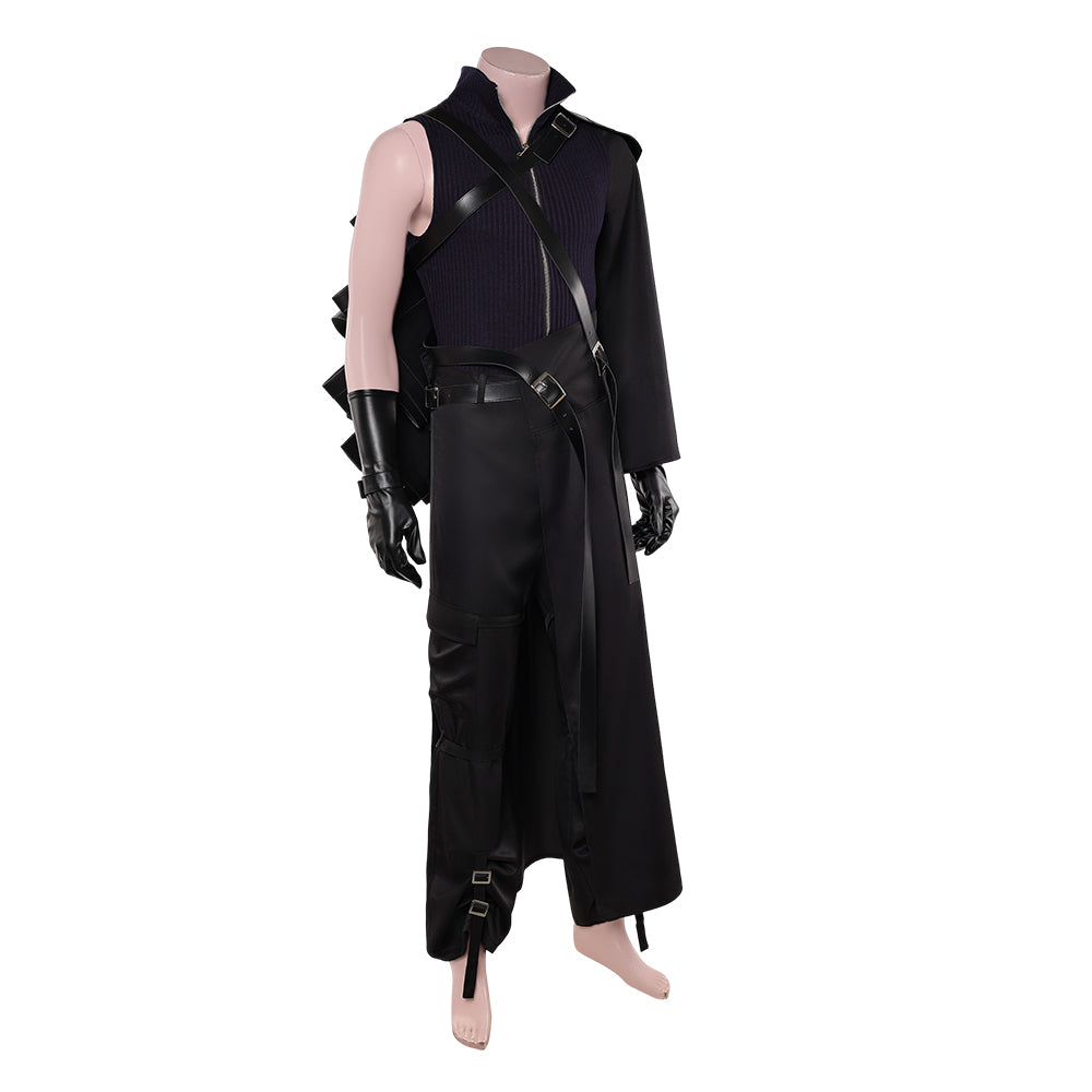 Cloud schwarz Kostüm Final Fantasy VII : Advent Children Cloud Cosplay Outfit