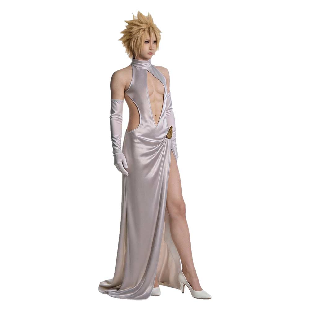 Cloud Strife Kostüm Set Abendkleid Final Fantasy Cloud Strife Cosplay Outfit