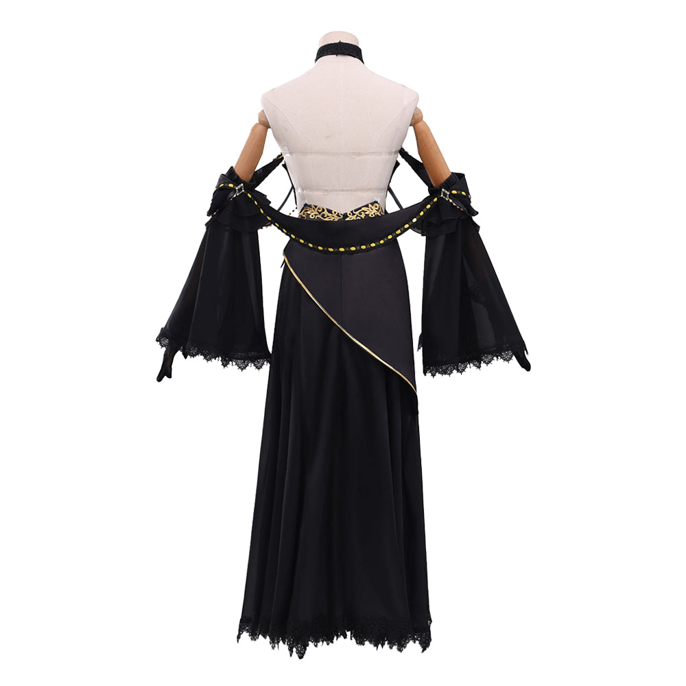 Code Geass C.C. schwarz Kleid Cosplay Outfit
