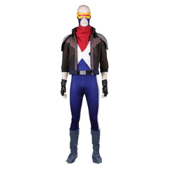 Cyclops blau Jumpsuit X-Men '97 2026 Scott Summers Cosplay Kostüm