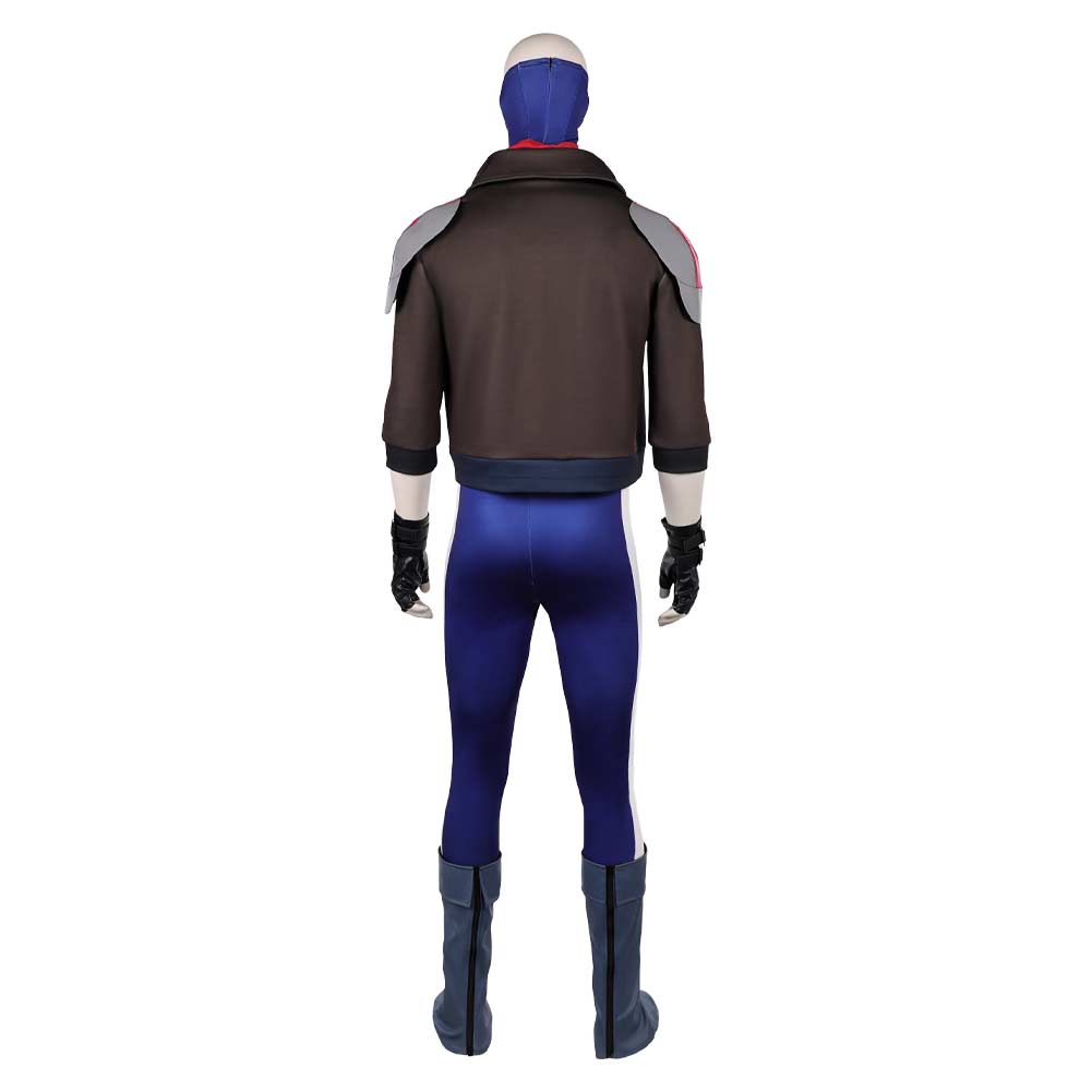 Cyclops blau Jumpsuit X-Men '97 2026 Scott Summers Cosplay Kostüm