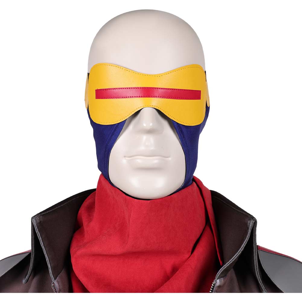 Cyclops blau Jumpsuit X-Men '97 2026 Scott Summers Cosplay Kostüm