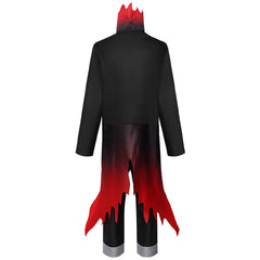 Dandadan Okarun schwarz rot Kostüm Set Cosplay Outfits