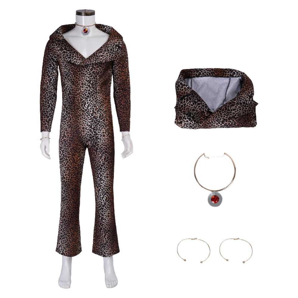 Rubny Rhod Das fünfte Element (The Fifth Element) Ruby Rhod Jumpsuit Cosplay Outf ...