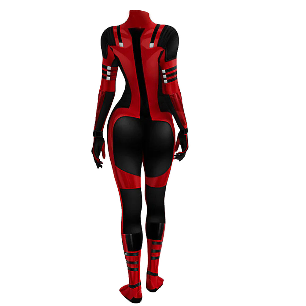 Deadpool & Wolverine (2024) Ladypool Jumpsuit Cosplay Kostüm