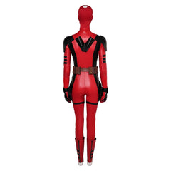 Deadpool & Wolverine weblich Deadpool Jumpsuit Cosplay Kostüm