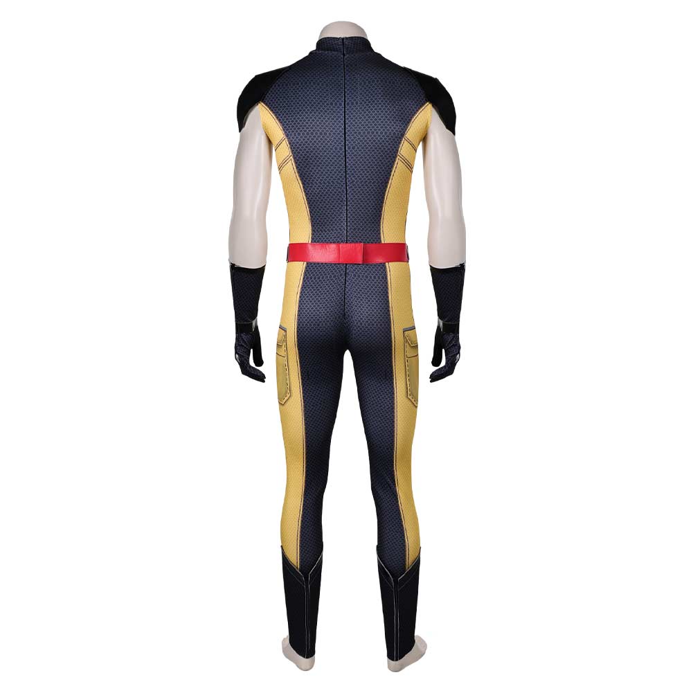 Deadpool & Wolverine Wolverine schwarz gelb Jumpsuit Cosplay Kostüm