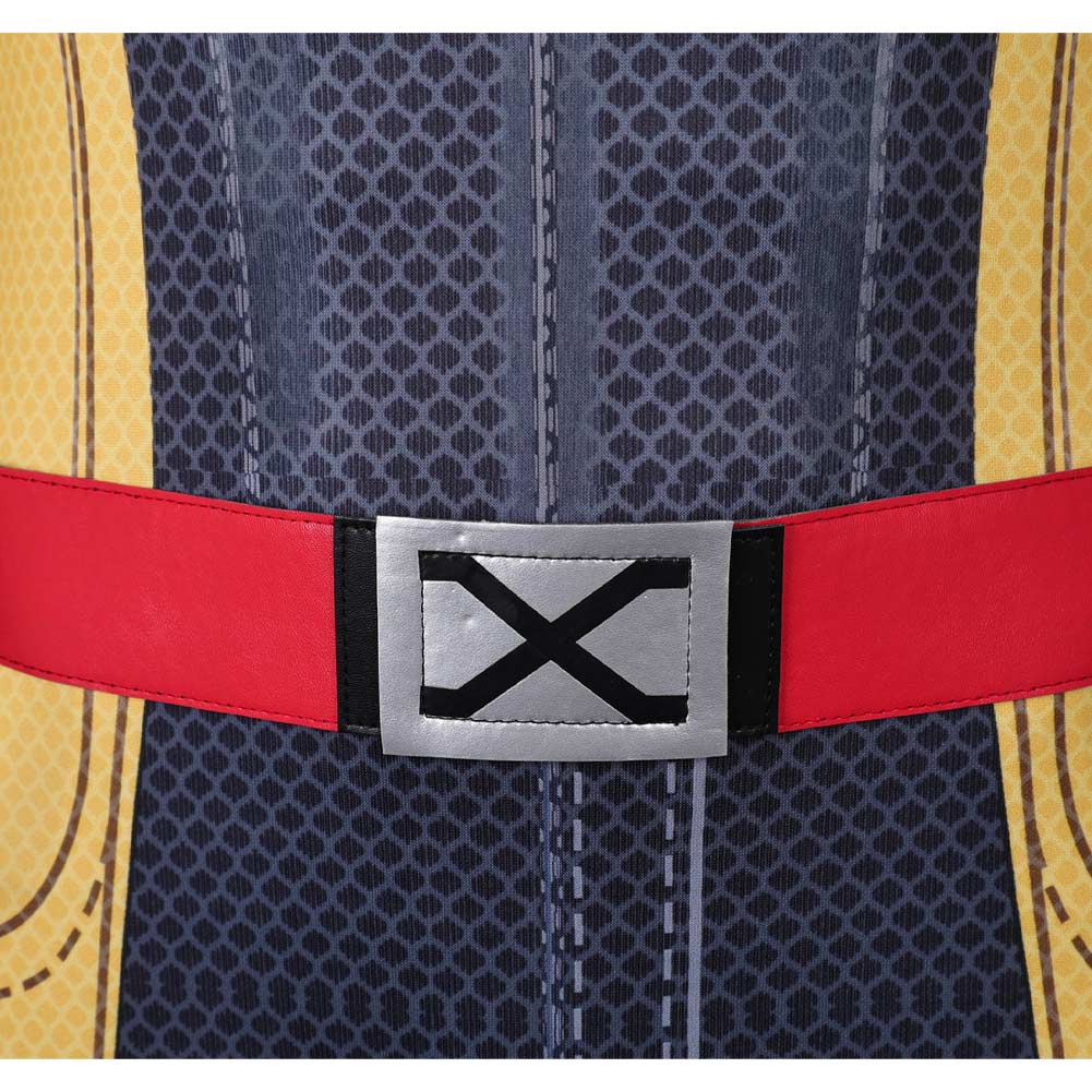 Deadpool & Wolverine Wolverine schwarz gelb Jumpsuit Cosplay Kostüm