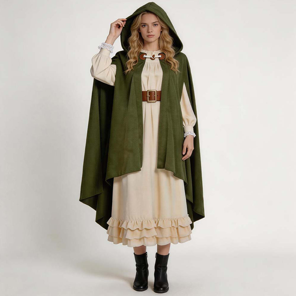 Der Herr der Ringe Der Hobbit grün Umhang Cosplay Outfit