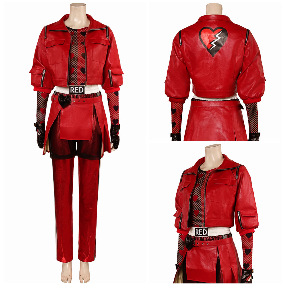 Descendants: The Rise of Red Red Kostün Cosplay Outfits