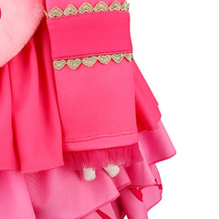 Descendants: Wicked Wonderland Pink Damen rosa Kostüm Set